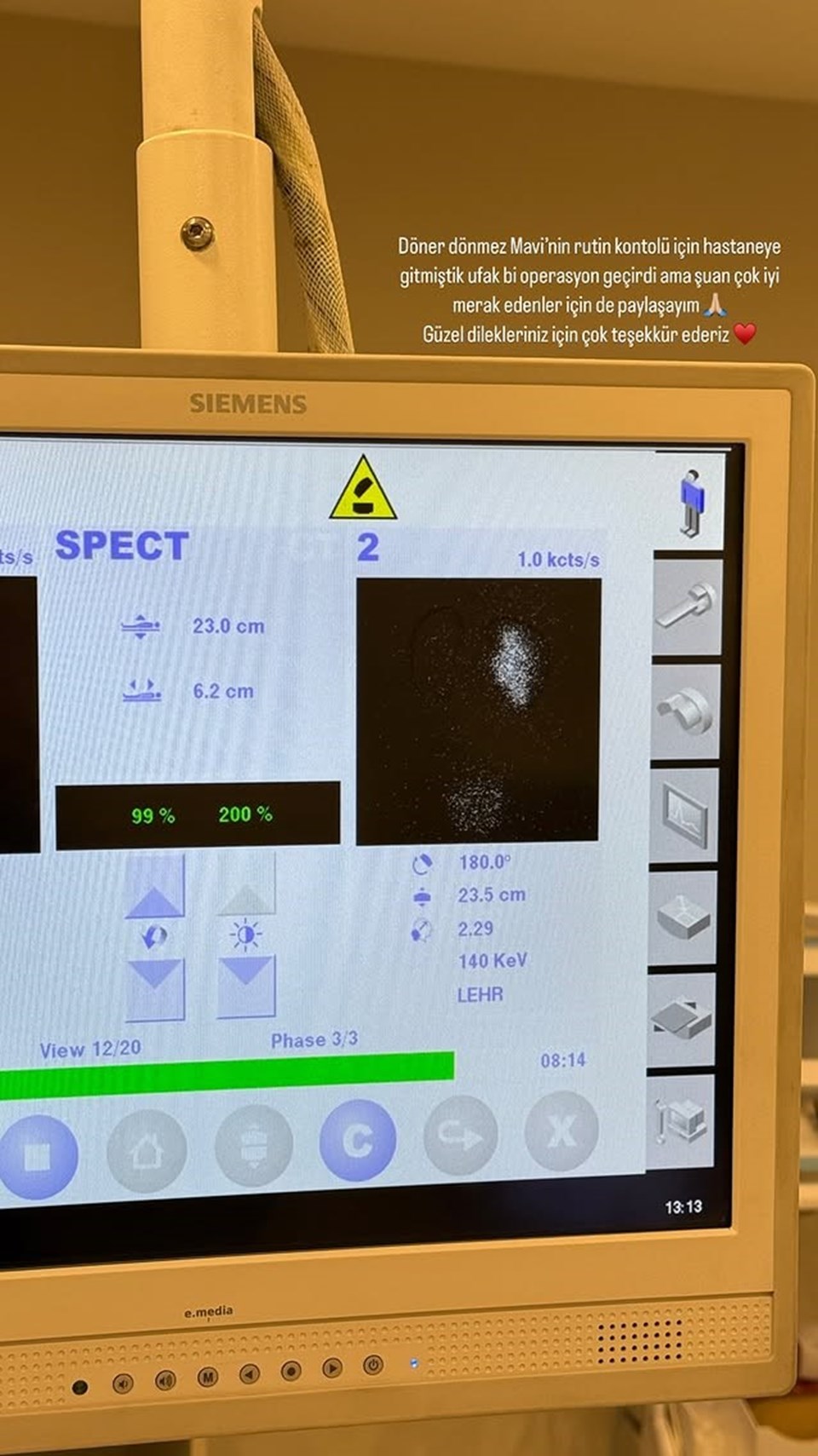 Hande Erçel'in yeğeni operasyon geçirdi - 2