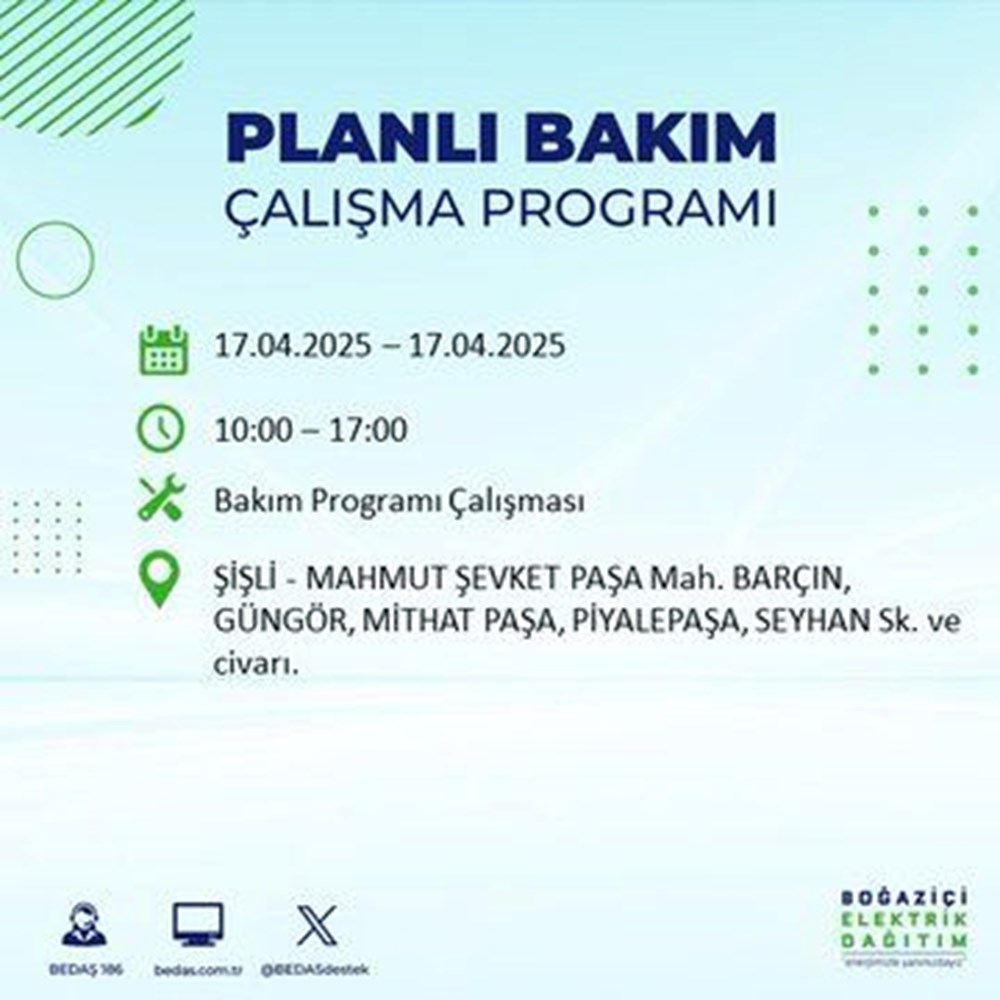 İstanbul'un 21 ilçesinde (Sultangazi, Şişli, Zeytinburnu...) elektrik kesintisi: Elektrikler ne vakit gelecek? 111 0c9cIyE wUiJISZdn28AOw
