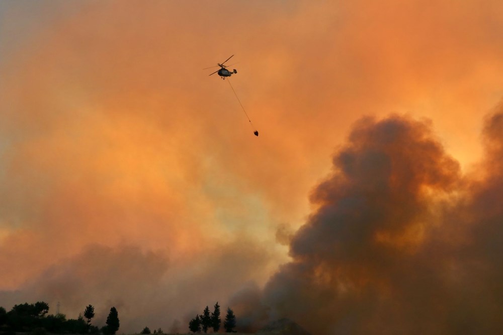 Adana'da orman yangını: 6 köy ve 800 hane boşaltıldı - 3