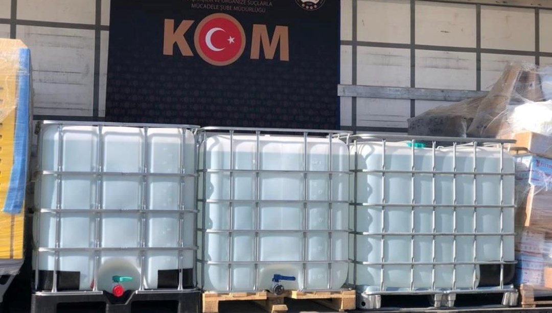 Yılbaşı öncesi 'Zehir' operasyonu: 31 bin 343 litre sahte ve kaçak içki ele geçirildi