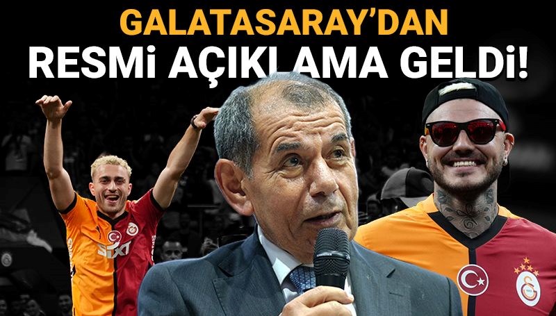 Galatasaray'dan resmi transfer açıklaması