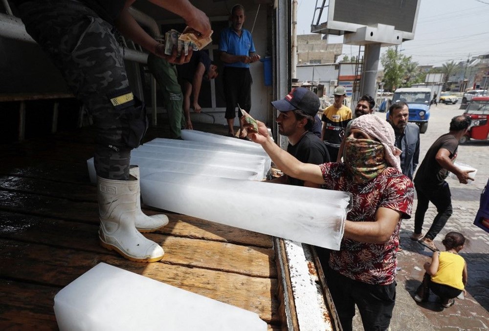 Temperature exceeded 50 degrees in the shade in Iraq: Ice demand exploded - 1