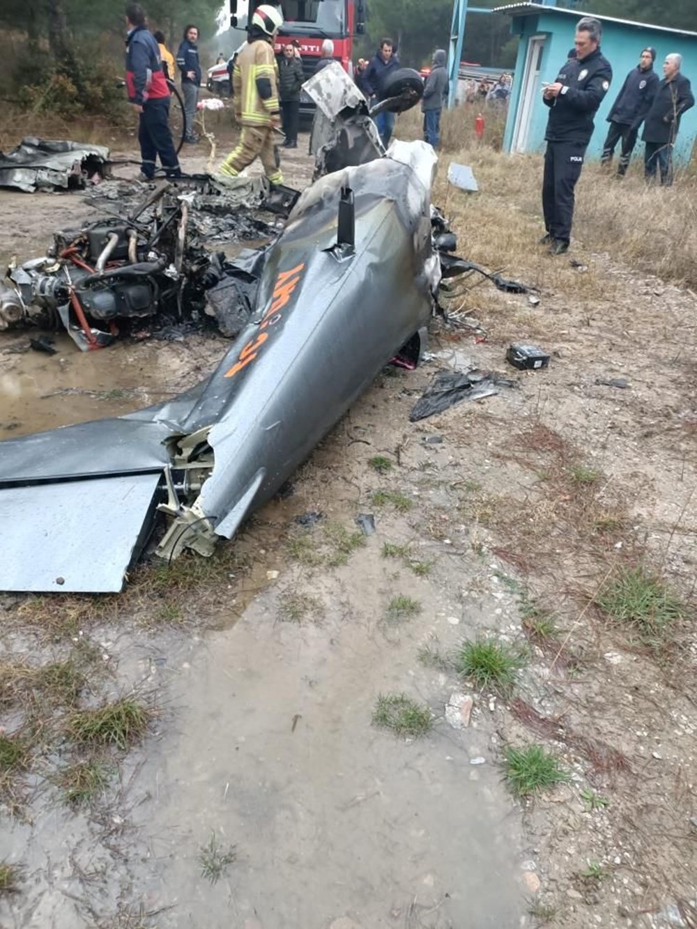Bursa'da eğitim uçağı düştü: Hakan Köksal ve Burcu Sağlam hayatını kaybetti - 10