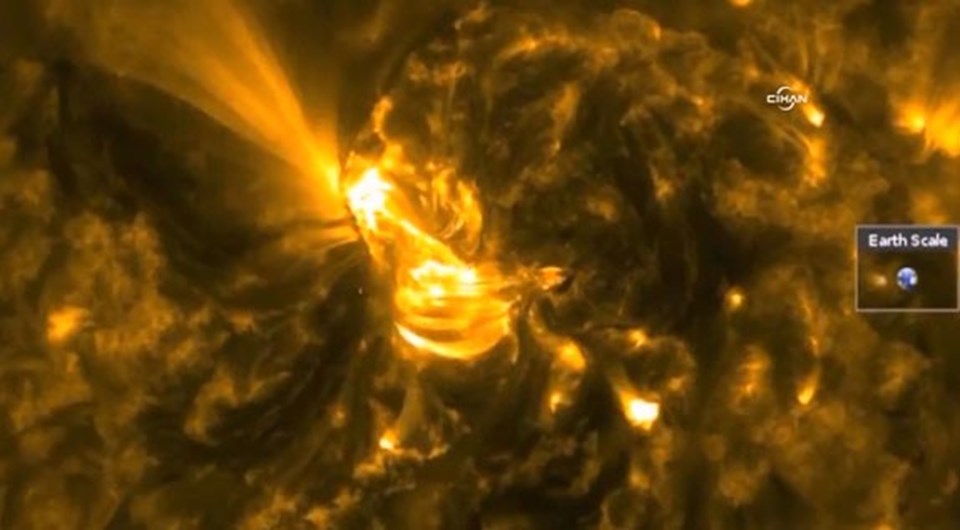 Güneş’te dev patlama: Güçlü radyasyon fırtınası Dünya’ya ulaştı - 1