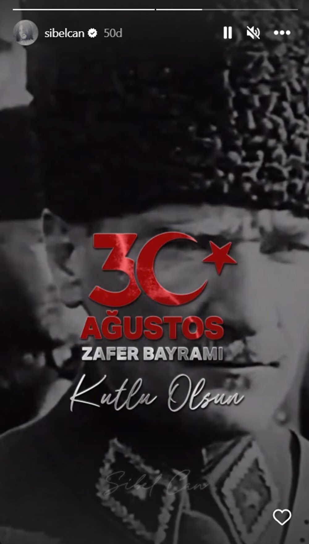 Ünlü isimlerin 30 Ağustos Zafer Bayramı mesajları - 4