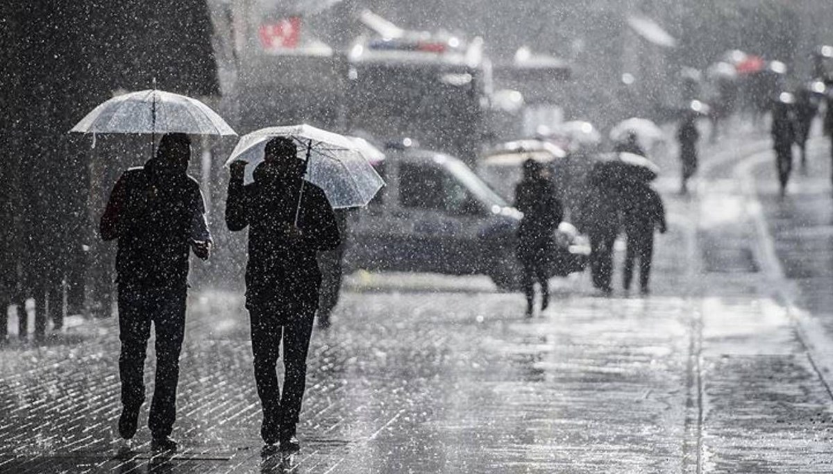 Meteorolojiden İstanbul dahil birçok il için sağanak yağış uyarısı