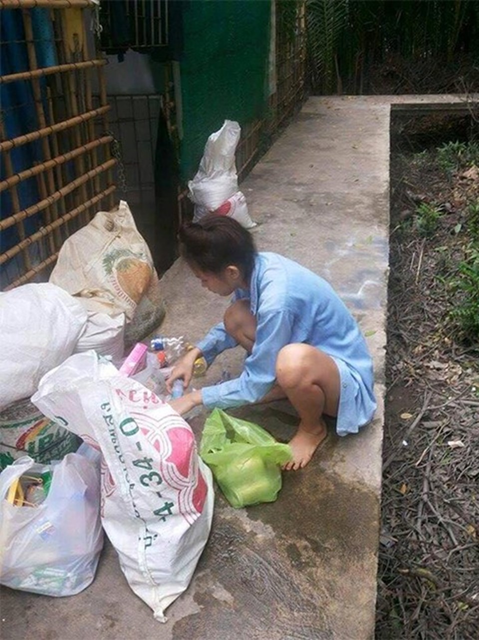 Tayland'da güzellik kraliçesi çöp toplayıcısı çıktı - 3