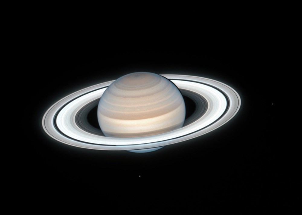 Hubble'dan 'Satürn' paylaşımı - 1