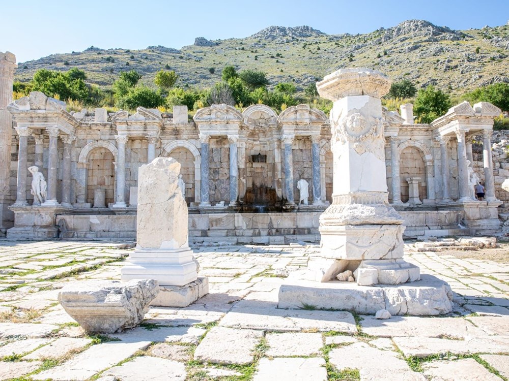 'Aşkların şehri' Sagalassos'u 42 binden fazla kişi ziyaret etti - 19