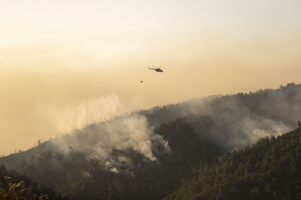Marmaris'te orman yangını: Bakanlar son durumu açıkladı - 38