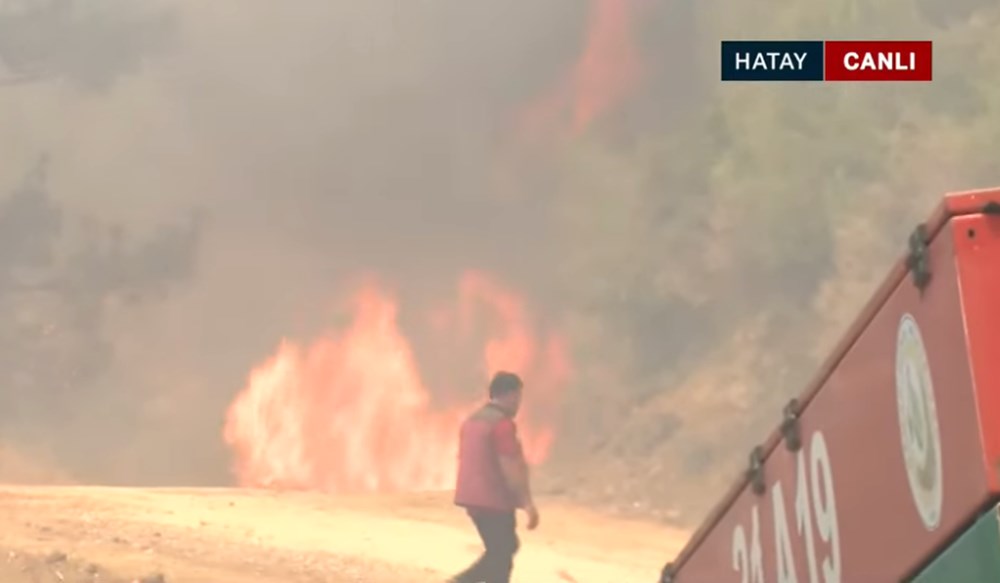 Orman yangınlarıyla mücadele: 3 ilde yangınlar kısmen kontrol altında - 4