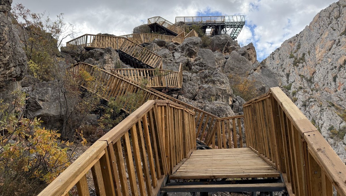 Kazankaya Kanyonu rotası Kazankaya Kanyonu rotası