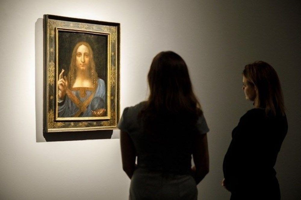 Dünyanın en pahalı tablosu olan Leonardo da Vinci’nin
Salvator Mundi’si NFT olarak satışta - 5
