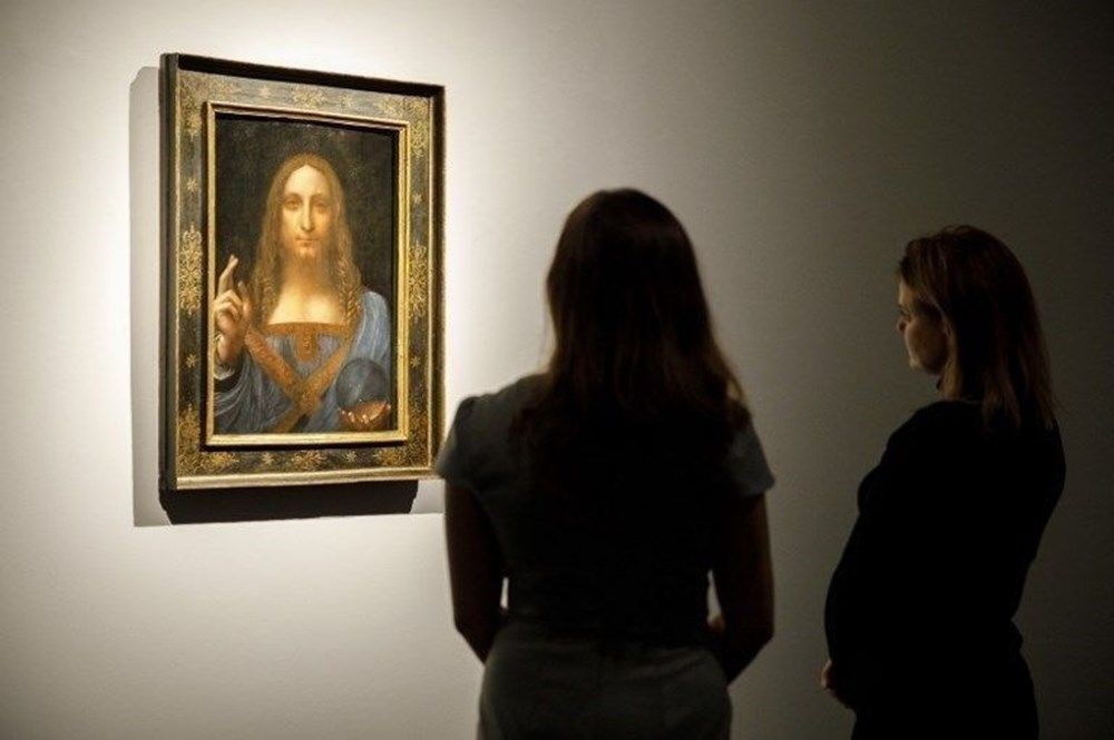 Dünyanın en pahalı tablosu olan Leonardo da Vinci’nin  Salvator Mundi’si NFT olarak satışta - 5