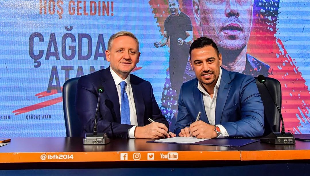 Başakşehir'de Çağdaş Atan dönemi resmen başladı