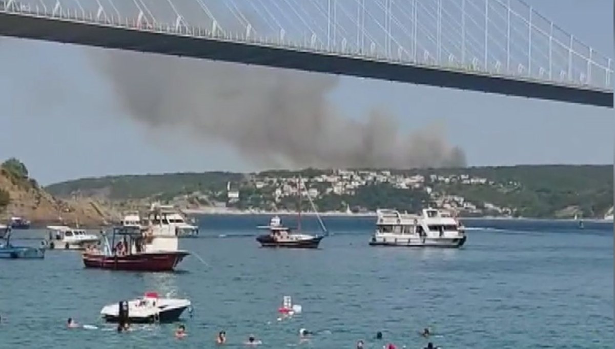 SON DAKİKA HABERİ: İstanbul Beykoz'da orman yangını SON DAKİKA HABERİ: İstanbul Beykoz'da orman yangını