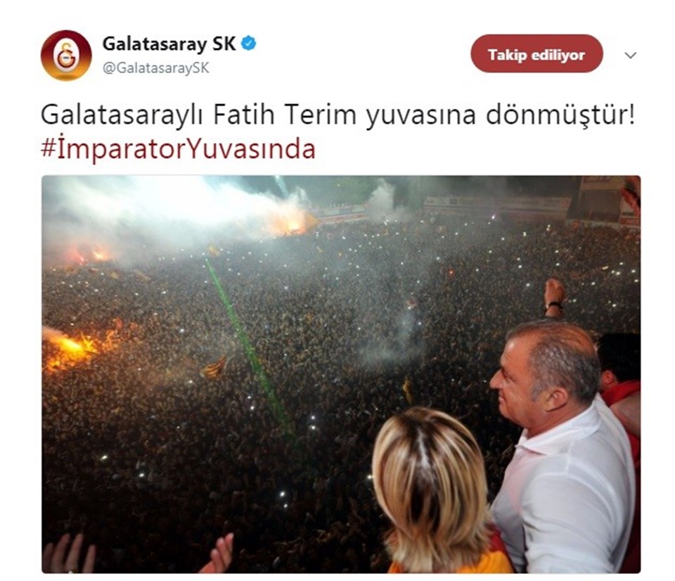 Galatasaray'da 4. Fatih Terim dönemi - 1