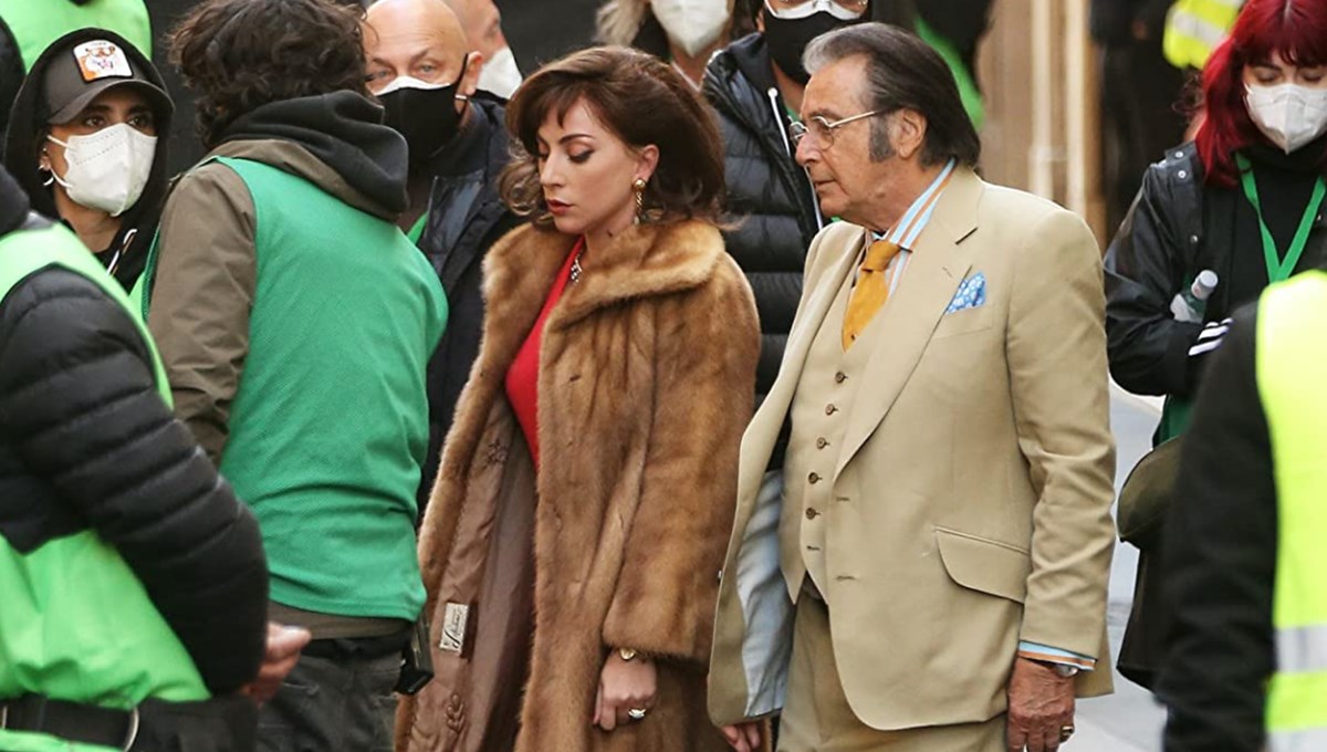 Lady Gaga, Adam Driver ve Al Pacino'yu buluşturan House of Gucci'den karakter afişleri