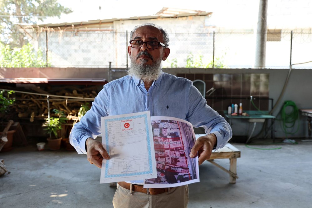 "Tapulu arazim" diyerek sokağın girişini kapattı - 5