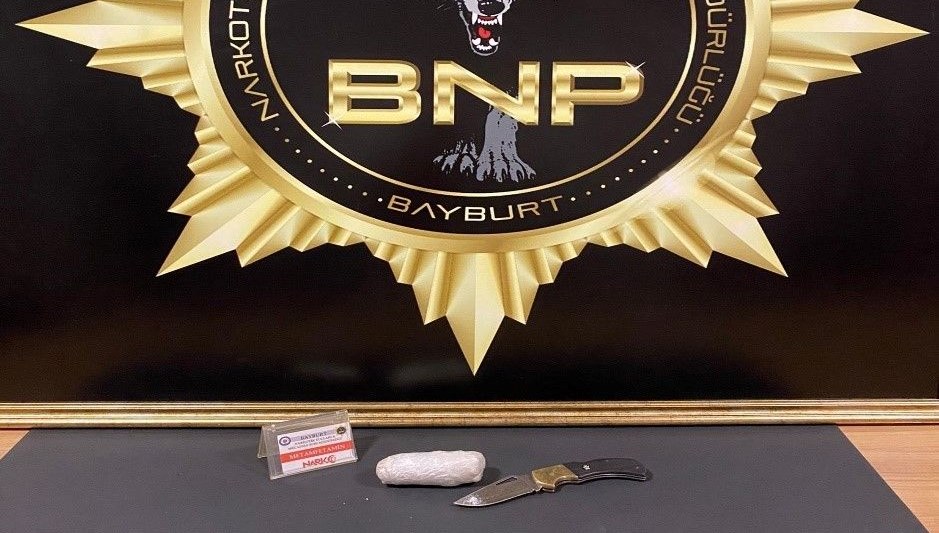 Bayburt'ta uyuşturucu operasyonu