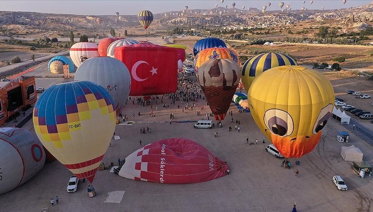 Kapadokya Balon ve Kültür Yolu Festivali'ne 1 milyondan fazla kişi katıldı