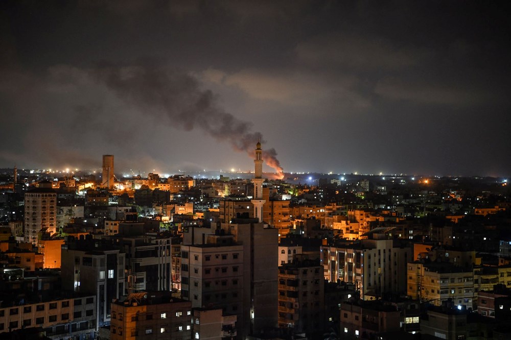 Tansiyon yükseldi: İsrail saldırılarının ardından Gazze'den roketler fırlatıldı - 9