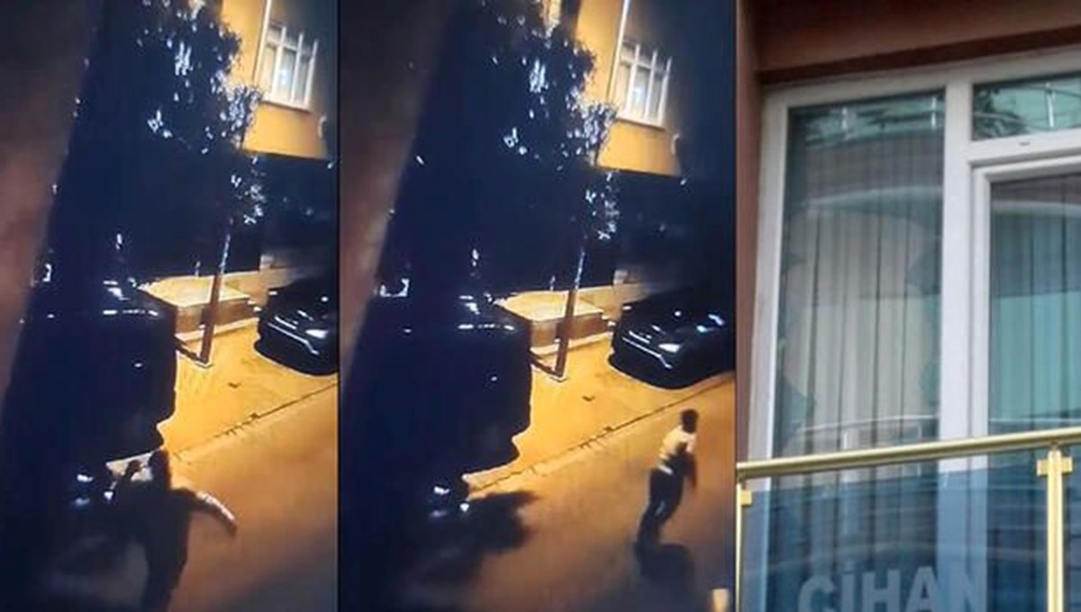Esenyurt'ta boşanmak isteyen eşinin yaşadığı evi taşladı Esenyurt'ta boşanmak isteyen eşinin yaşadığı evi taşladı