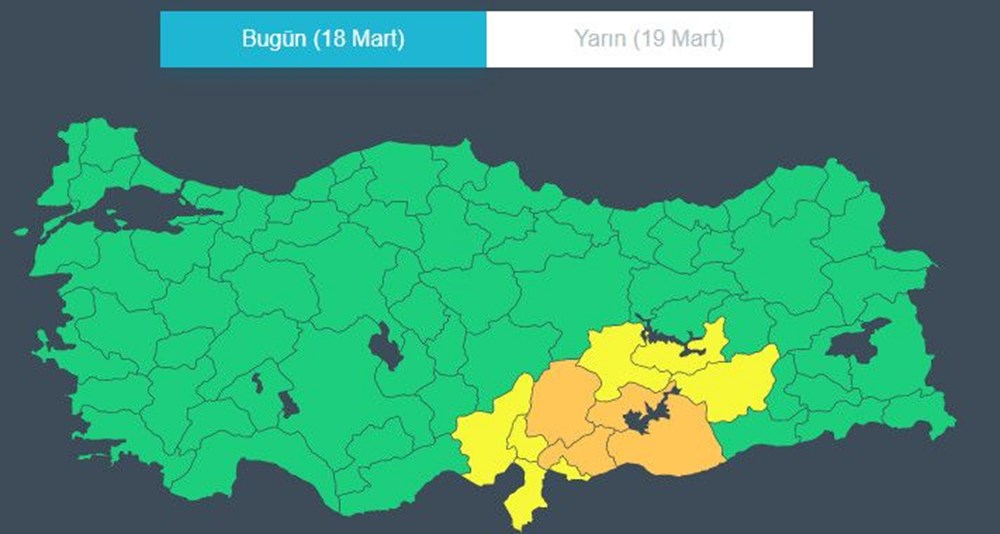 Meteoroloji'den sel uyarısı (Bugün hava nasıl olacak?) - 4