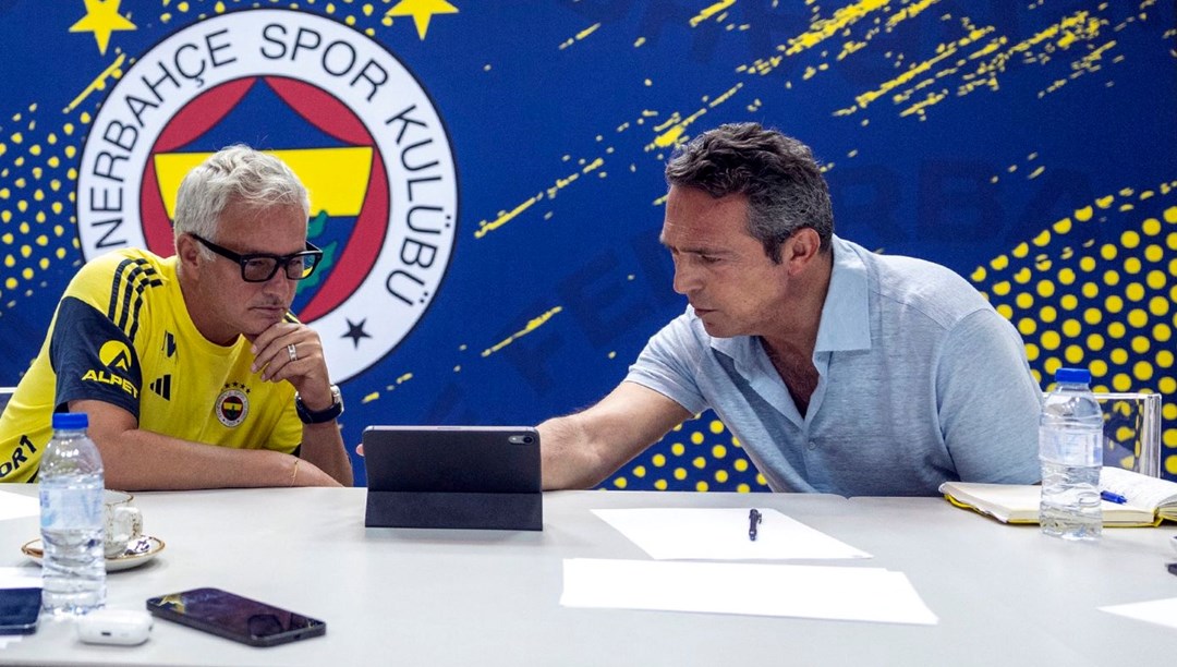 0ttjuHftpEuqf5DHCmulEg Ali Koç ve Mourinho'nun transfer zirvesinden ilk fotoğraf