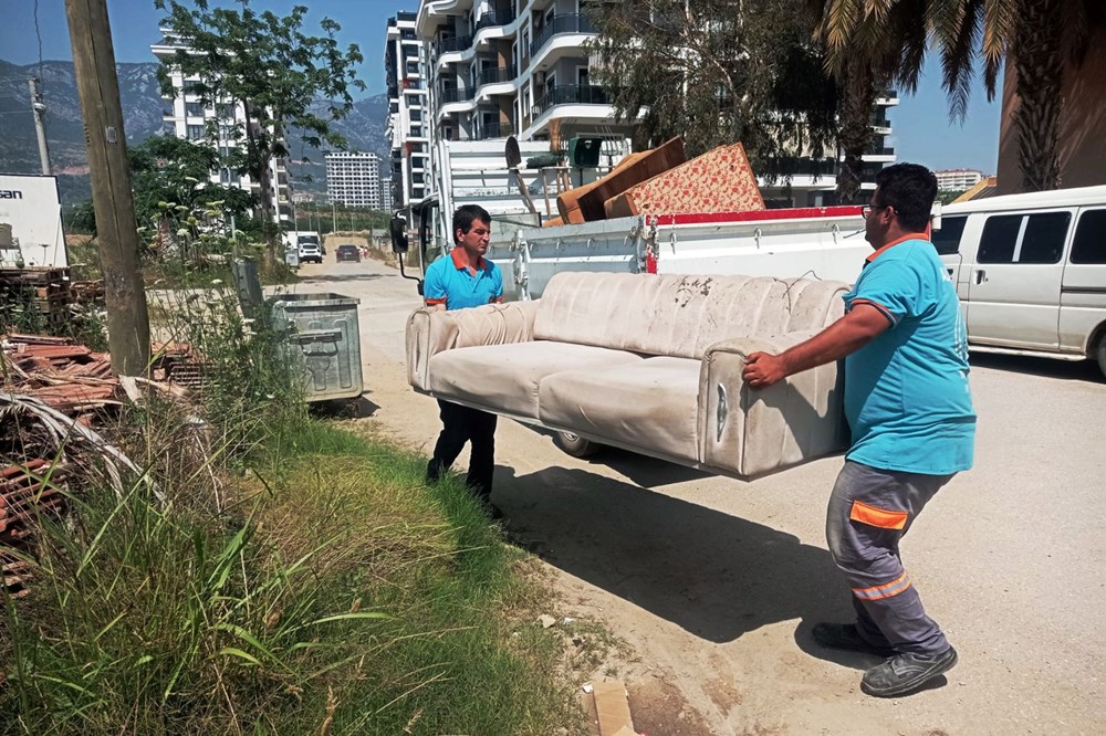 Bayramda Alanya'ya 5 bin ton atık bırakıldı - 1