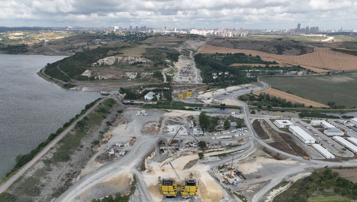 Kanal İstanbul projesinde ilk köprü yükseliyor