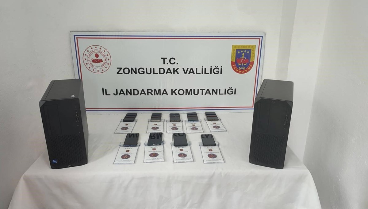 Zonguldak'ta siber suç operasyonu: 9 şüpheli gözaltında Zonguldak'ta siber suç operasyonu: 9 şüpheli gözaltında