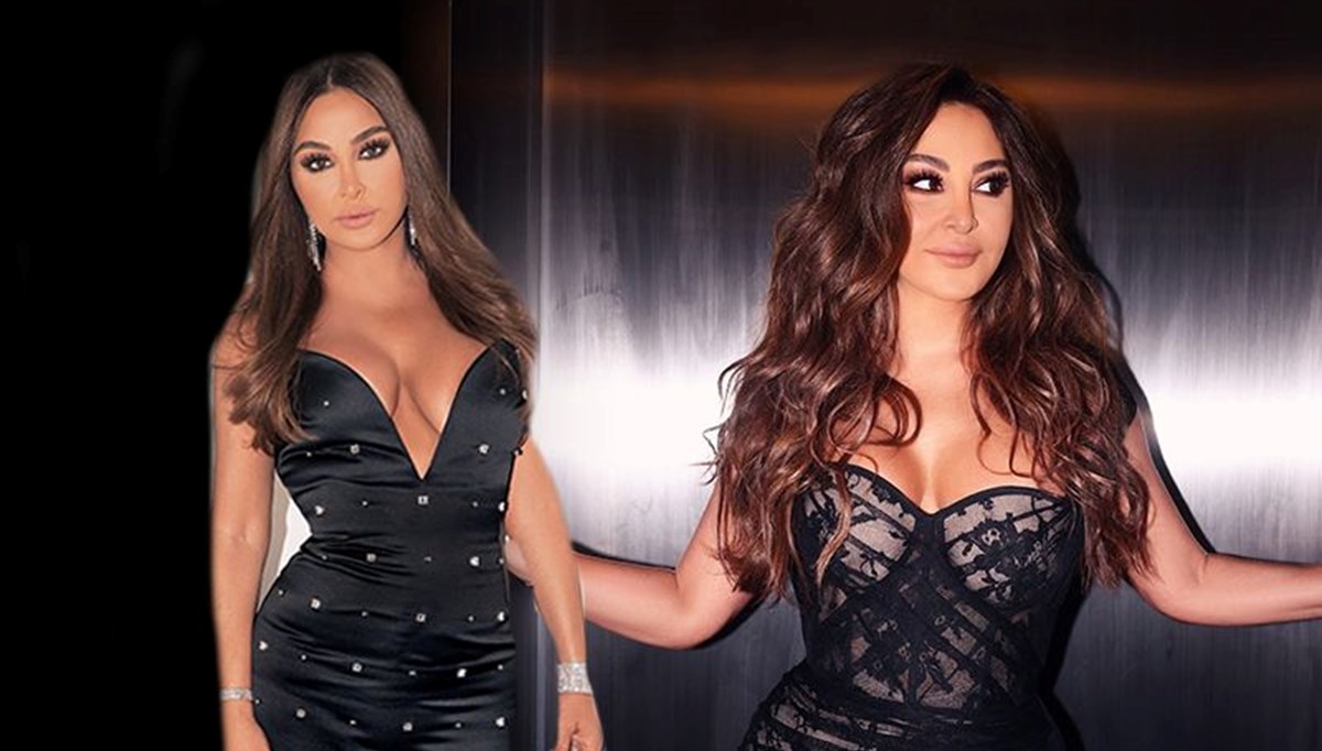 Riyad'daki ödül töreninde şarkıcının silikonları patladı! Apar topar törenden ayrıldı