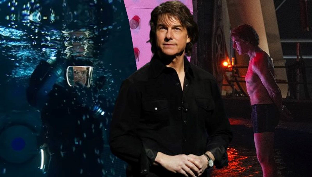 Tom Cruise'dan kamera arkası paylaşımı