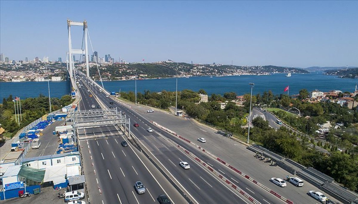 Kurban Bayramı'nda köprü ve otoyollar ücretsiz Kurban Bayramı'nda köprü ve otoyollar ücretsiz