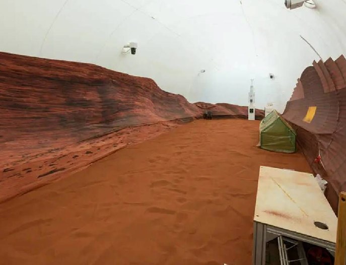 3D yazıcıyla Mars simülasyonu