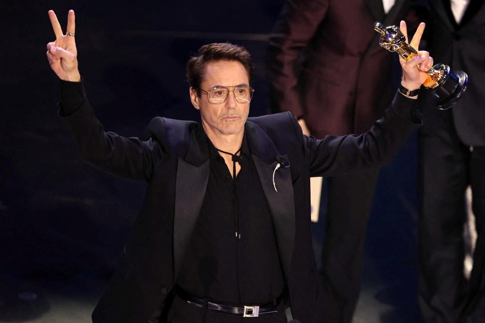 İlk Oscar'ını alan Robert Downey Jr.'dan eşi Susan Downey'e: Beni severek hayata döndürdü - 2