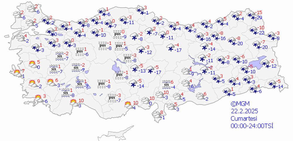 Kış daha bitmedi... İstanbul ve Ankara'da kar alarmı: Sıcaklık 12 derece azalacak - 12