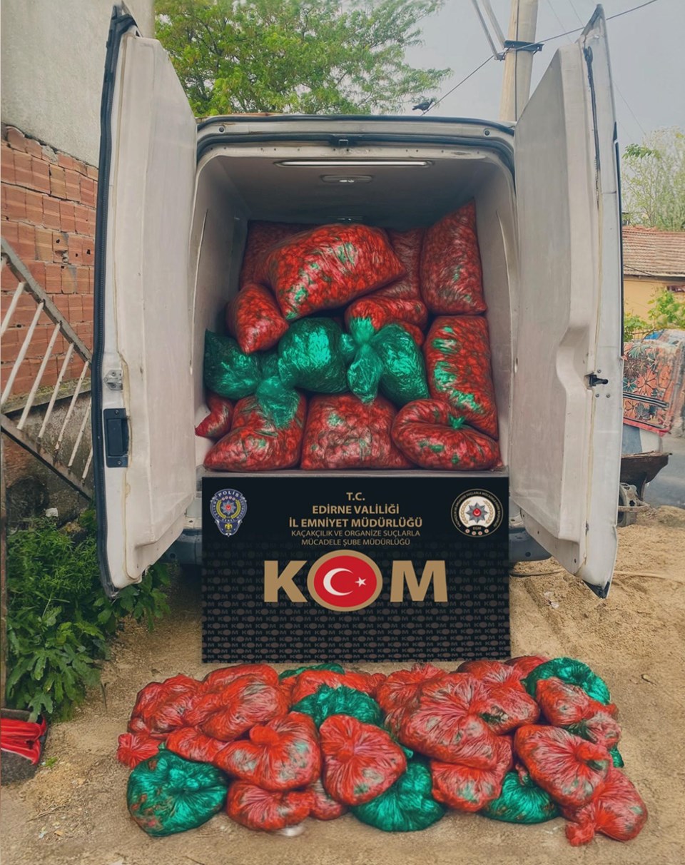 Edirne’de 1 ton 440 kilo kum midyesi ele geçirildi: 2 şüpheliye 1 milyon TL ceza - 1