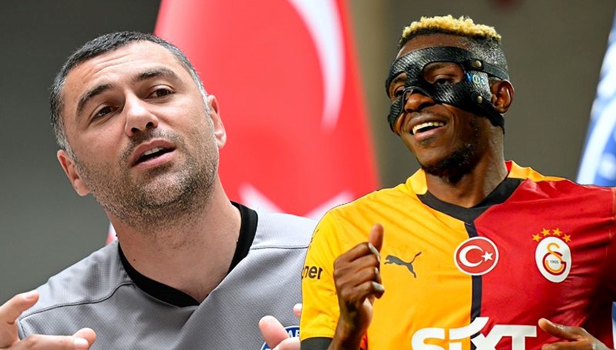 Burak Yılmaz'dan Victor Osimhen övgüsü Burak Yılmaz'dan Victor Osimhen övgüsü
