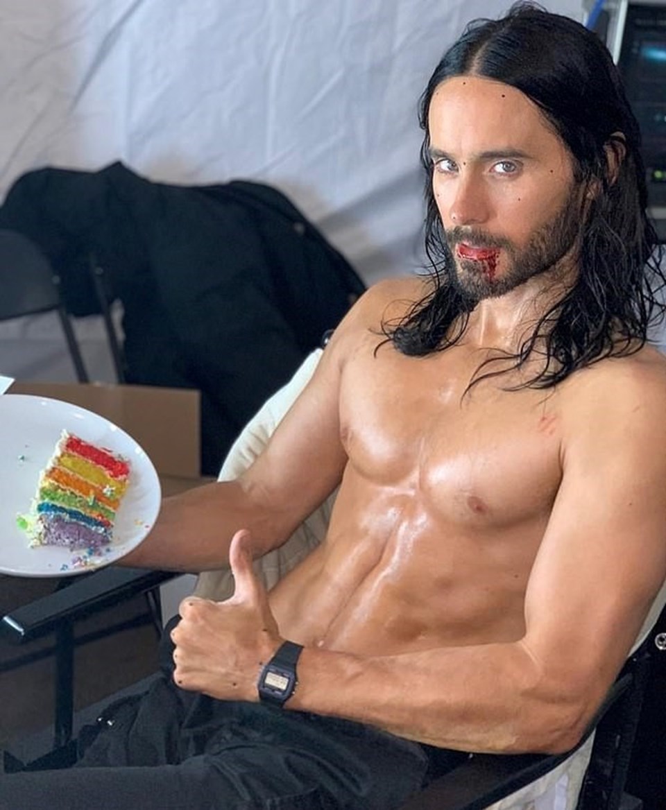 Jared Leto Morbius setinde - 1