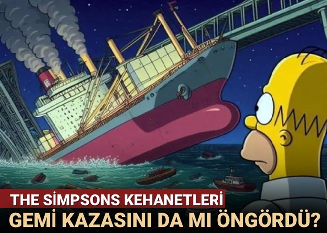 Simpsonlar gemi kazasını da mı öngördü?