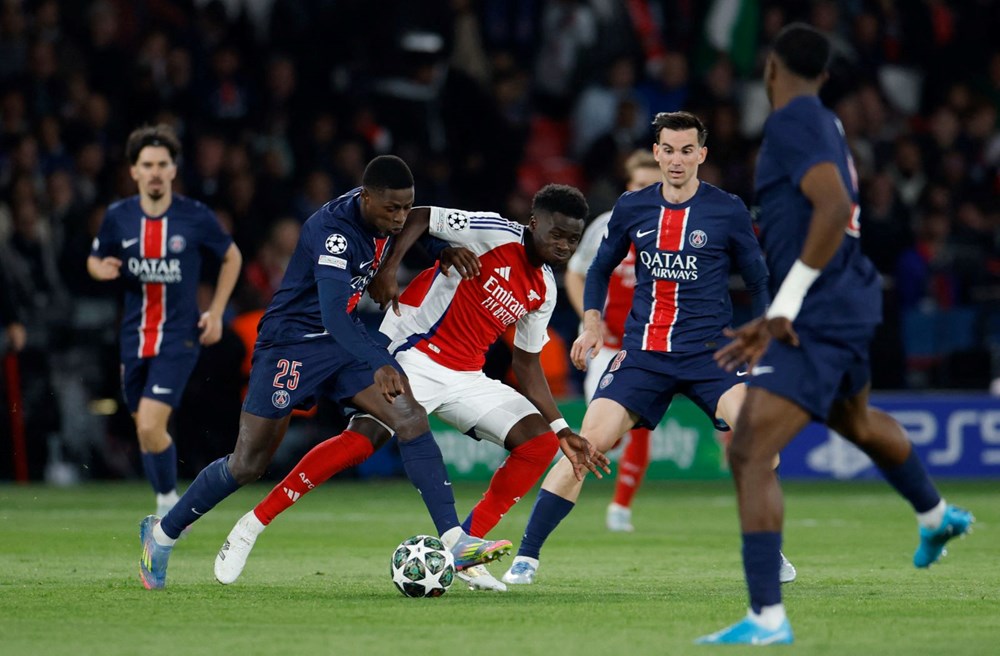 Bir yanda düğün, diğerinde yas: Şampiyonlar Ligi'nde PSG Arsenal'i devirdi, hem mutluluk hem hüzün gözyaşları aktı - 2