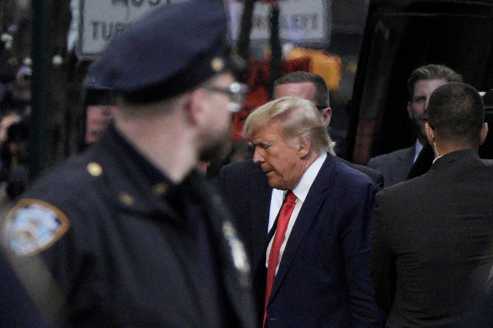 Tarihi dava: Eski ABD Başkanı Donald Trump hakim karşısına çıktı - 7