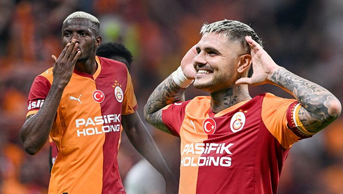 Galatasaray'ın golcüleri durmuyor