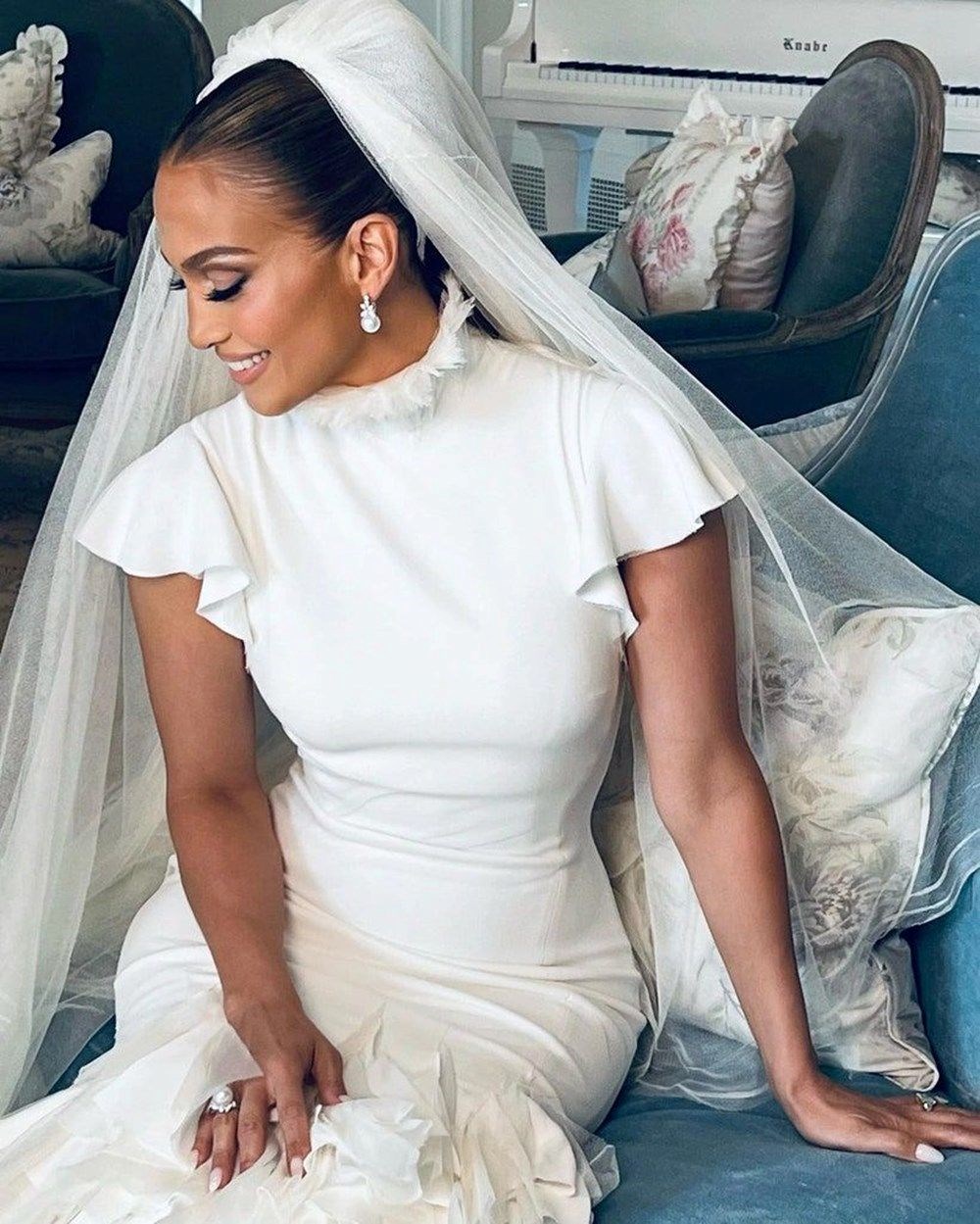 Jennifer Lopez ve Ben Affleck ilk kez evli bir çift olarak poz verdi - 6
