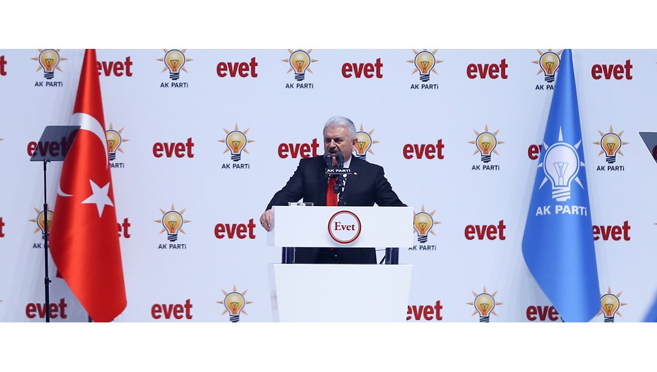 AK Parti'nin referandum kampanyası tanıtıldı