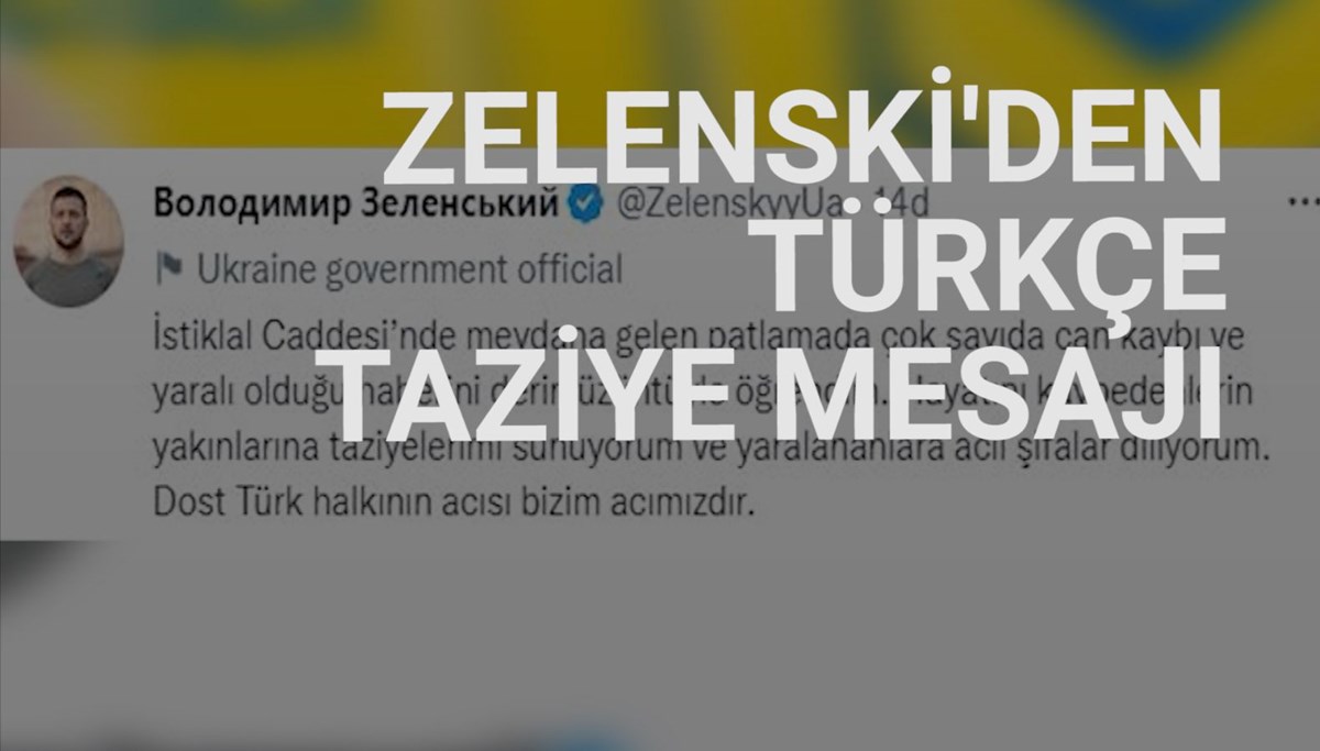 NATO ve AB’den taziye mesajları