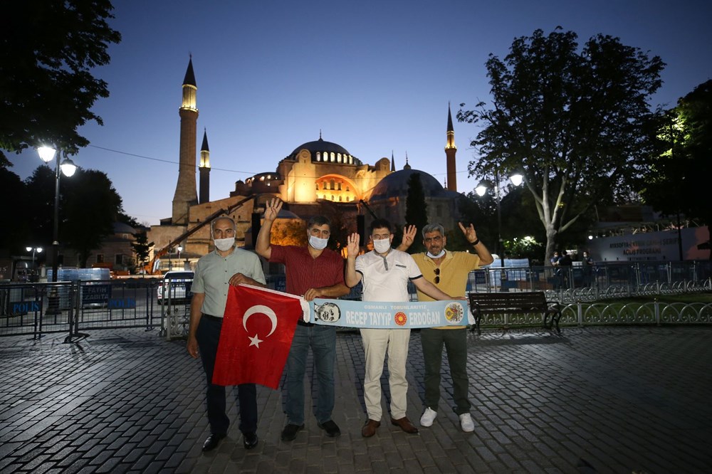 Ayasofya-i Kebir Camii Şerifi ibadete açıldı (Ayasofya'da 86 yıl sonra ilk namaz) - 50