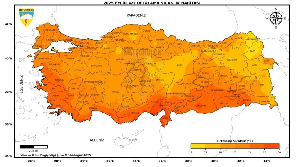 Meteoroloji açıkladı: Son 55 yılın en sıcak Eylül aylarından biri yaşandı - 1